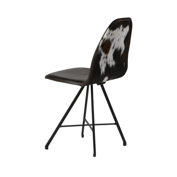 Chair Square steel cow back